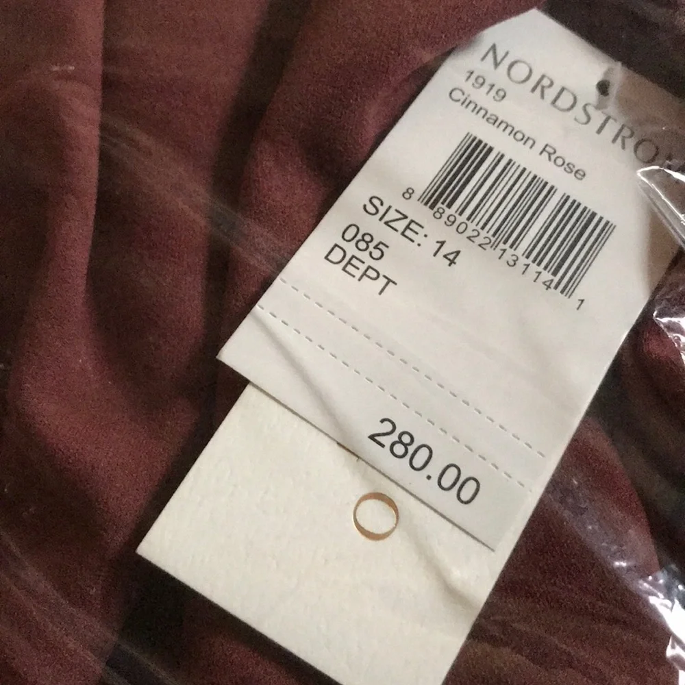 NWT Jenny Yoo Petra Halter Crepe Evening Dress - Picture 4 of 5